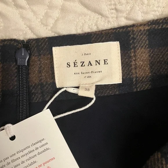 NWT Sézane Orlane Skirt - Picture 8 of 8